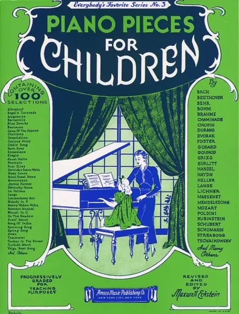Shawnee Press Piano Pieces For Children (Efs 3)