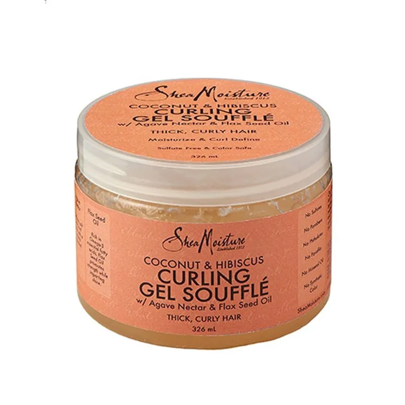 Shea Moisture Coconut and Hibiscus Curl & Shine Gel Souffle 340g