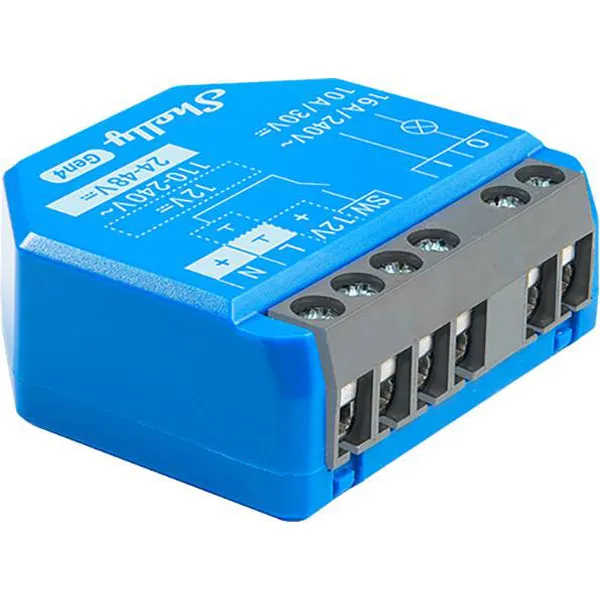 Shelly 1 Gen4 Blue Automation Module