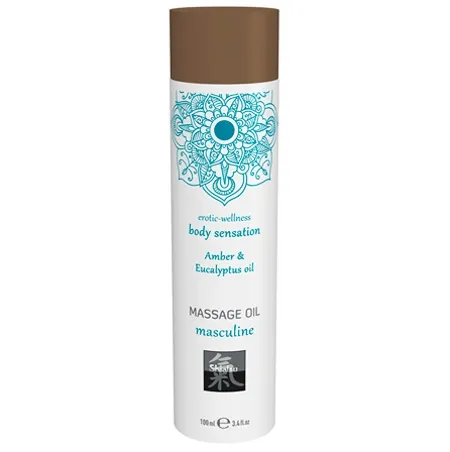 Shiatsu Amber & Eucalyptus Massage Oil - 100ml