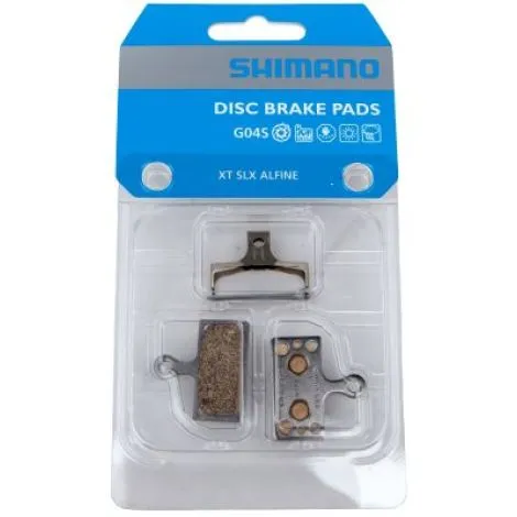 Shimano BR-M8000 (G04S) Metal Disc Pads - Silver / Metal
