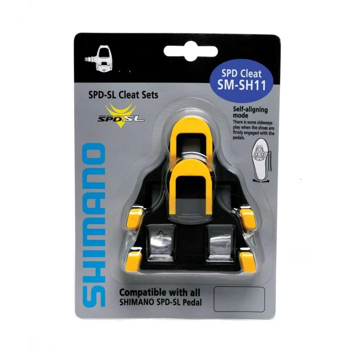 Shimano SH11 Spd-SL Cleats 6 Degree Float