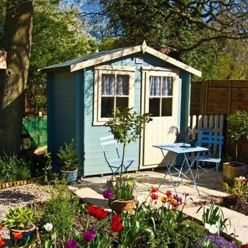 Shire Avesbury 19 mm Log Cabin 10 x 10 Feet
