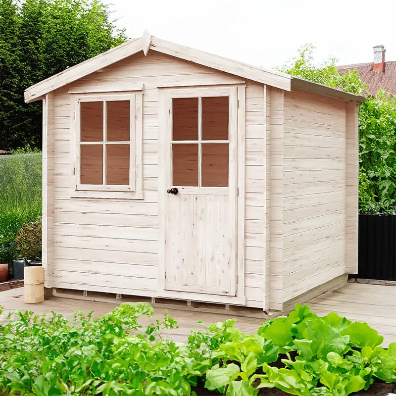 Shire Avesbury 2.5m x 2.4m Log Cabin Summerhouse (19mm)
