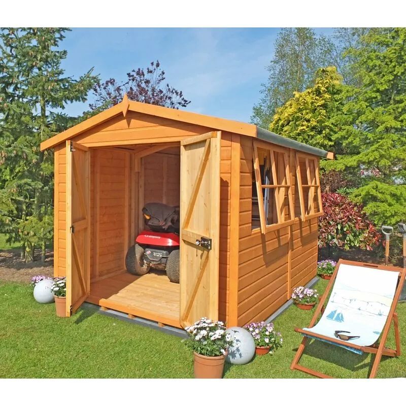 Shire Bison Handmade Garden Shed Approx 14 x 10 Feet
