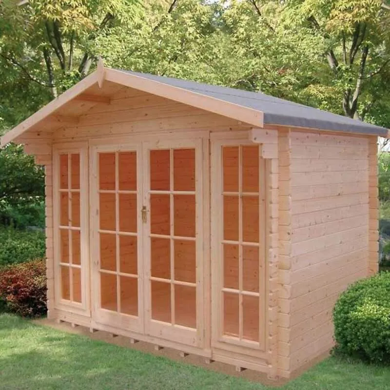 Shire Epping 28 mm Log Cabin 12 x 12 Feet