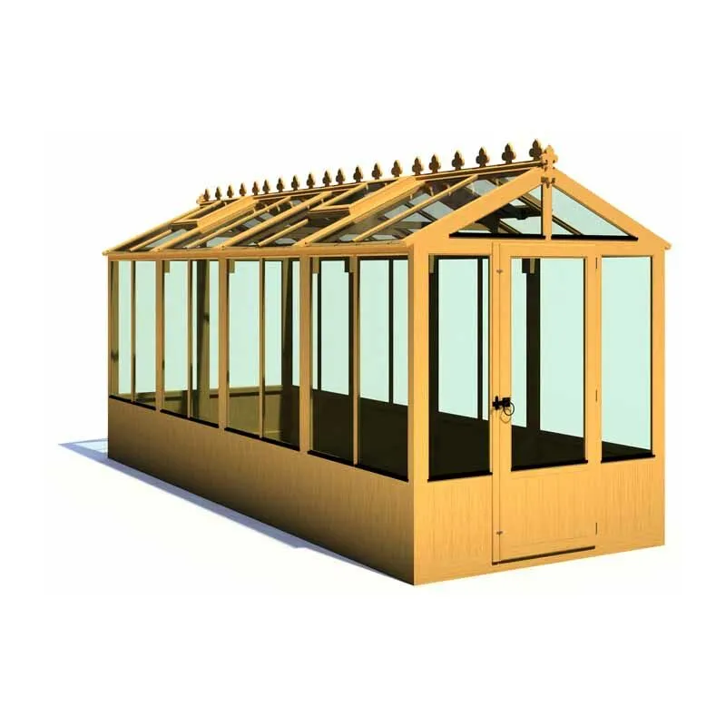 6 x 16 Shire Holkham Wooden Greenhouse