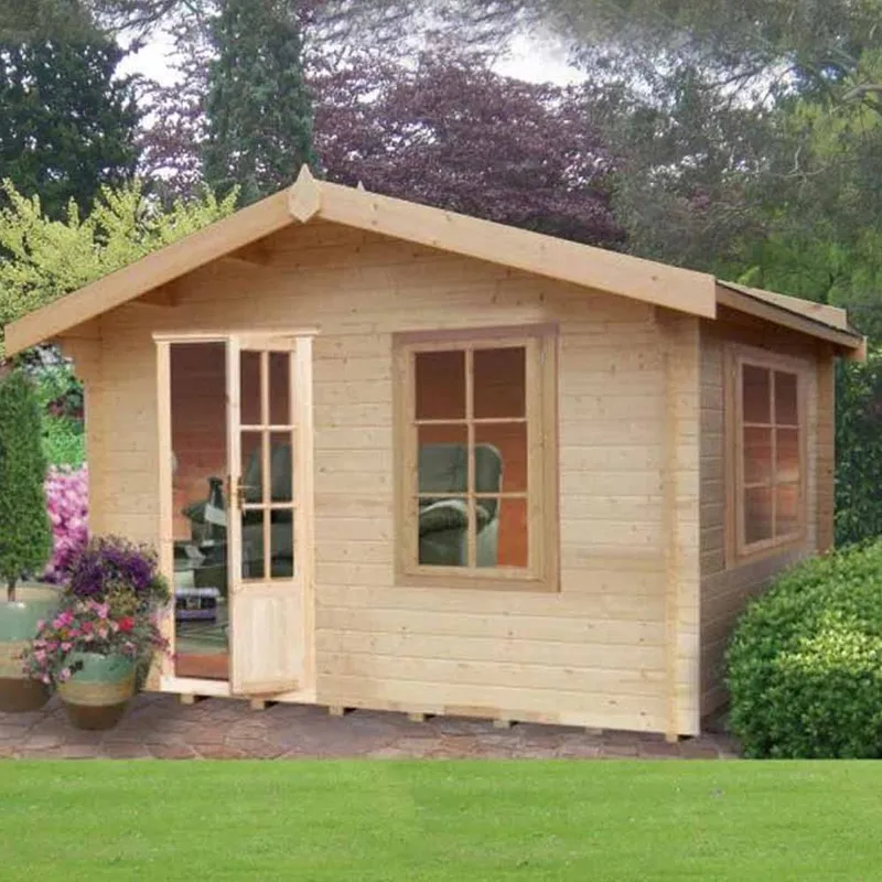 Shire Bucknells 28 mm Log Cabin 10 x 12 Feet