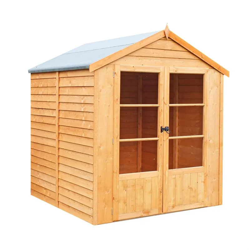 Shire Oatland Overlap Summerhouse Approx 6 x 6 Feet