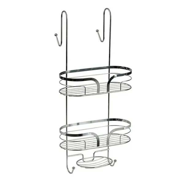 Showerdrape Dante Chrome Hanging Shower Caddy