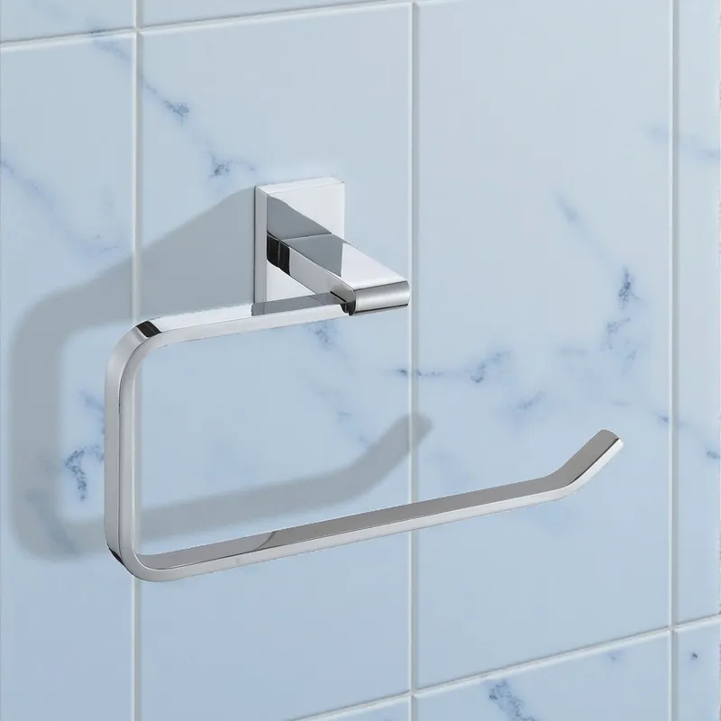 Showerdrape - Unity Chrome Stainless Steel Wall Mounted Towel Ring