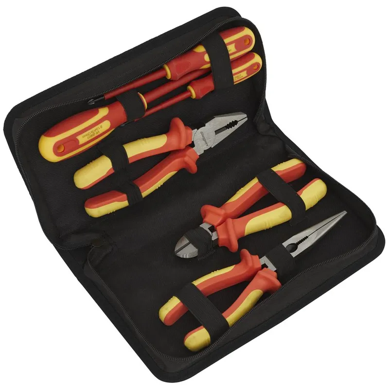 S01218 Siegen Electrical Tool Kit 6pc - vde Approved - Sealey