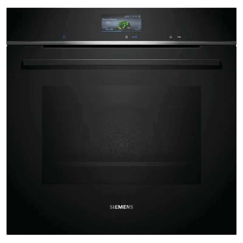 Siemens HB776G1B1B IQ-700 Pyrolytic Multifunction Single Oven - Black