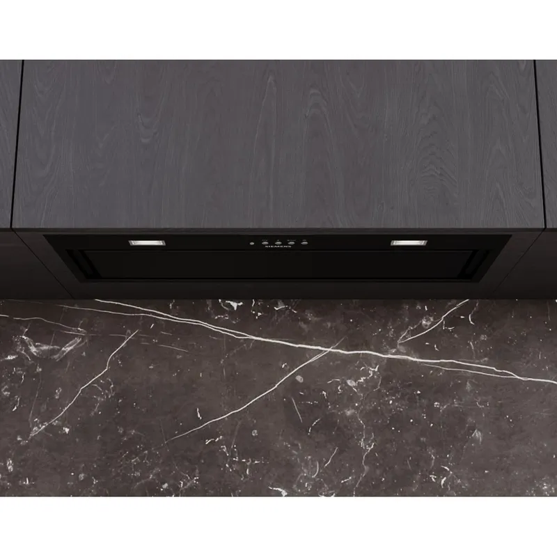 Siemens LB77NAC60B iQ500 70cm Canopy Cooker Hood in Black 4 Speed