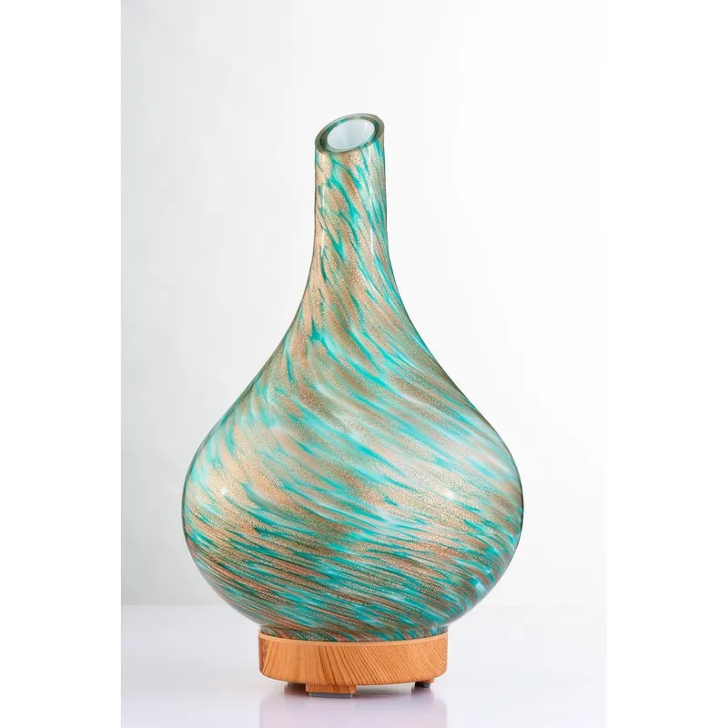 Sienna Glass Atomiser Aroma Diffuser Large Blue - Blue