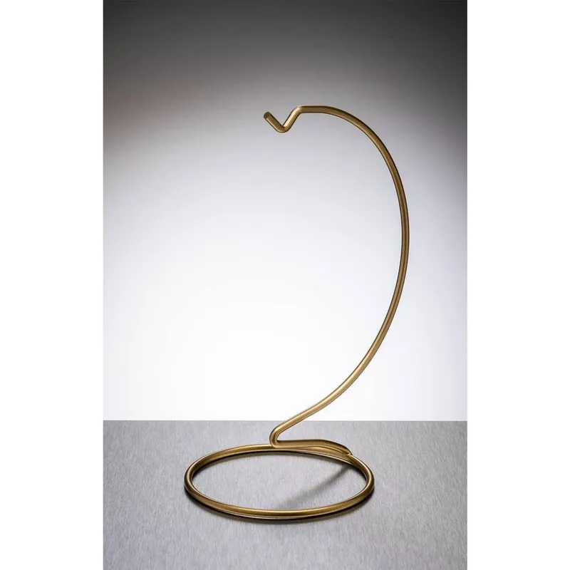 Sienna Glass Unisex Gold Metal Ornament Stand Medium Gold One Size female