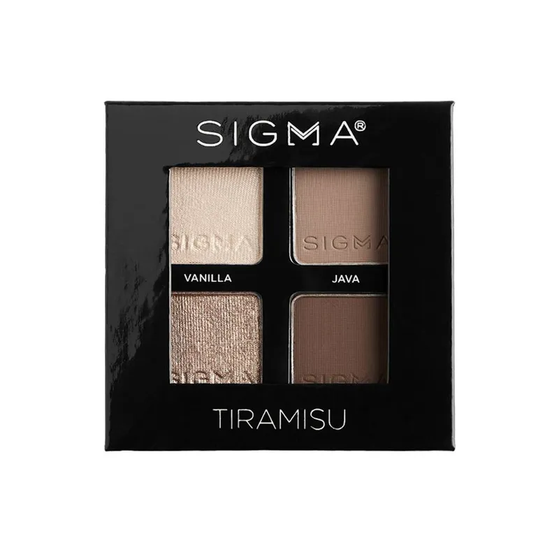 Sigma Beauty Unisex Tiramisu Eyeshadow Quad in None None One Size female