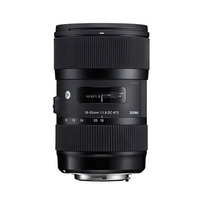 Sigma 18-35mm f/1.8 Hsm DC Lens - Nikon F in Black - Black