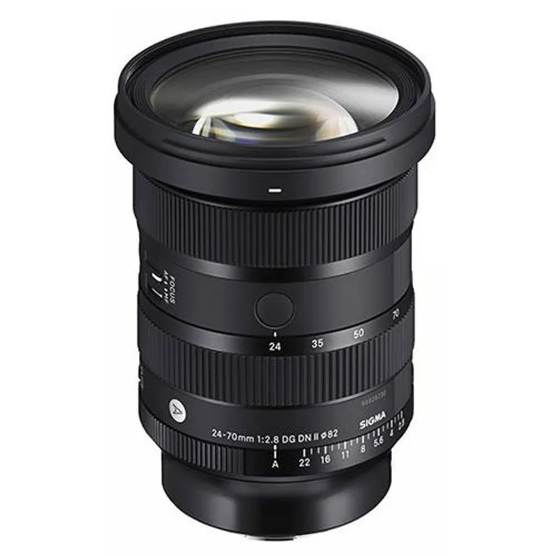 Sigma Unisex 24-70mm F2.8 DG DN II Art Lens - L-mount in Black Black female