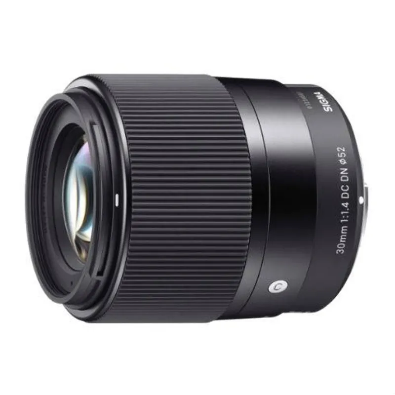 Sigma 30mm f/1.4 DC DN Lens Micro Four Thirds fit in Black - Black - Size: One Size