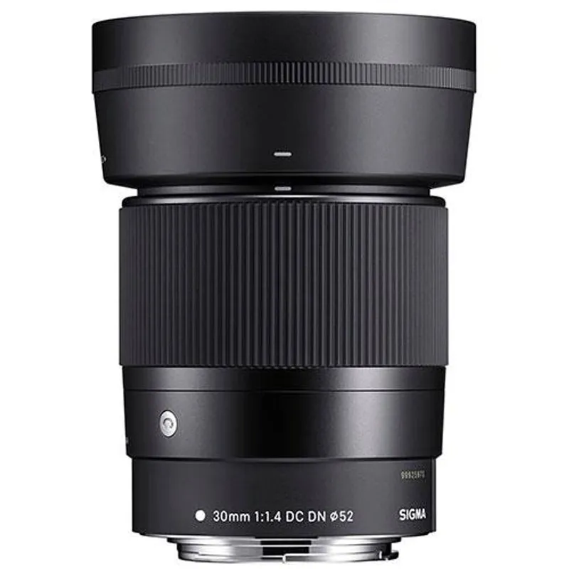 Sigma 30mm F1.4 DC DN Contemporary Lens - Fujifilm X-Mount in Black - Black - Size: One Size