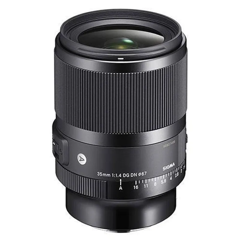Sigma Unisex 35mm f1.4 DG DN Art Lens - L-Mount in Black Black female