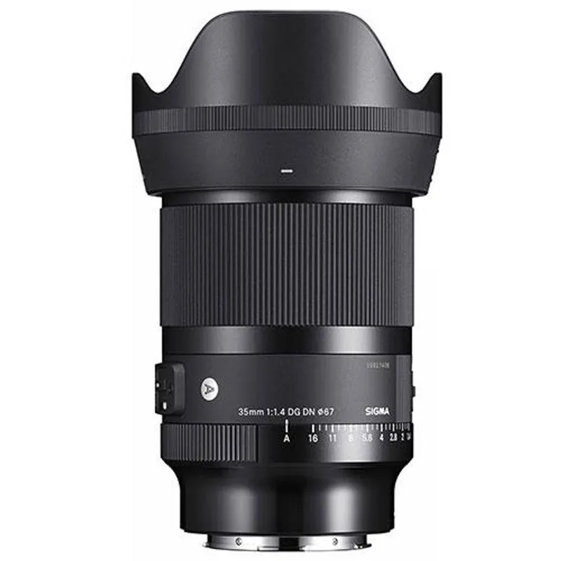 Sigma Unisex 35mm f1.4 DG DN Art Lens - Sony E-mount in Black Black female