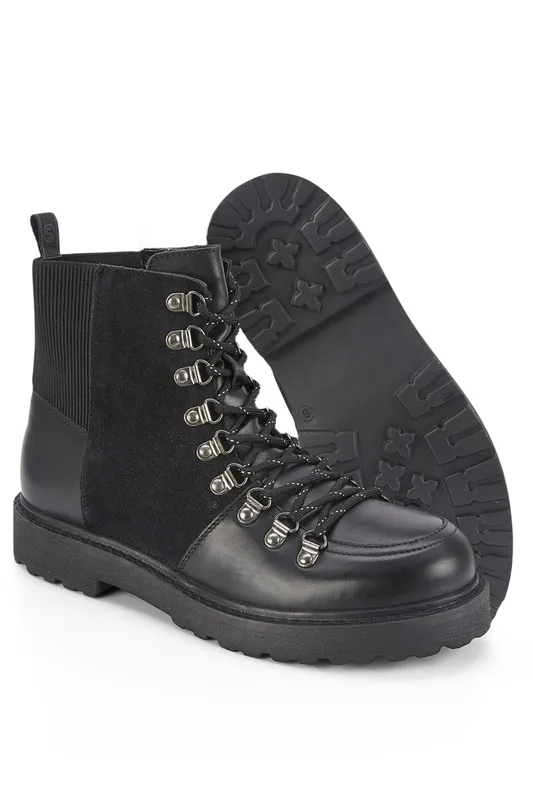 Silver Street London Claridge Mens Leather Lace Up Boots