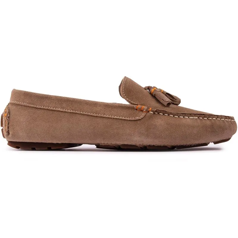 Silver Street Mens Jackson Shoes - Sand Suede - Size Uk 9