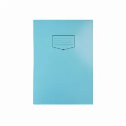 Silvine Tough Shell Exercise Book A4+ Blue (Pack of 25) EX155