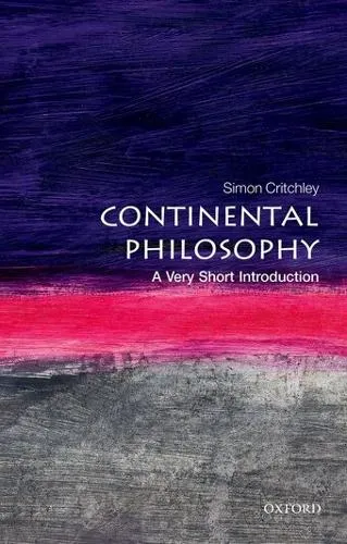 Simon Critchley Continental Philosophy