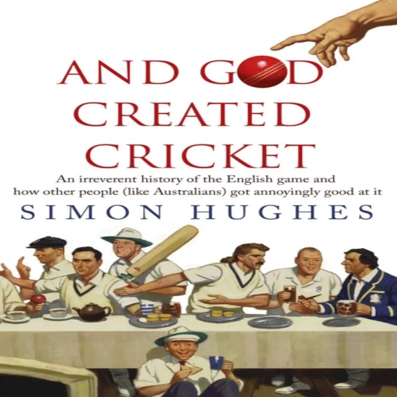 Simon Hughes And God Created Cricket Paperback Book Multicolor