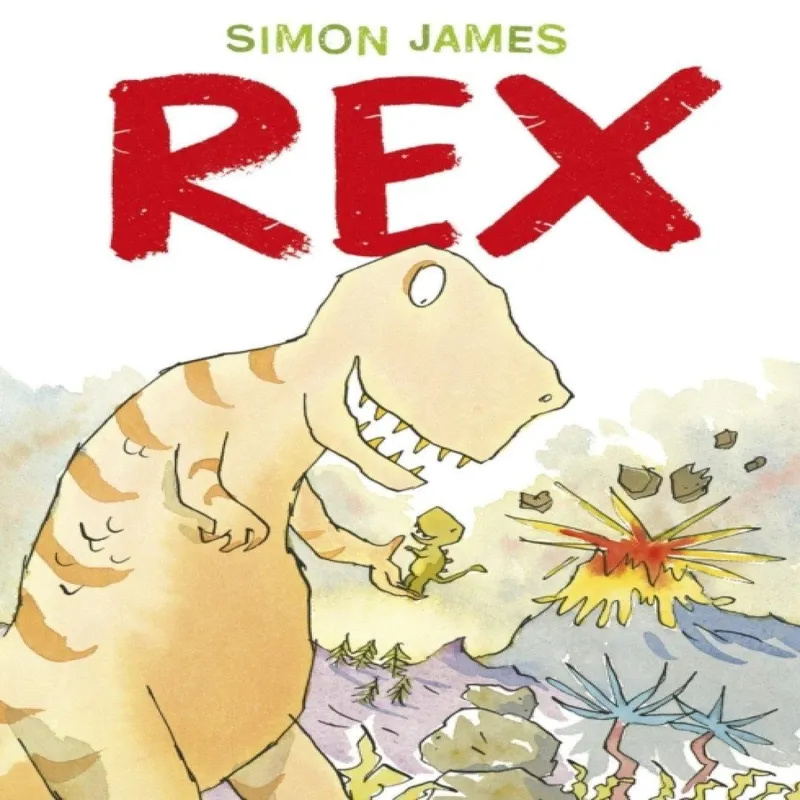Simon James Rex Paperback Book Multicolor