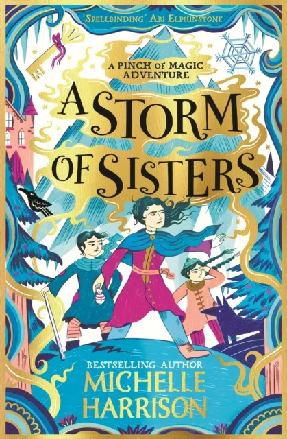 Michelle Harrison Storm of Sisters Paperback Book Multicolor