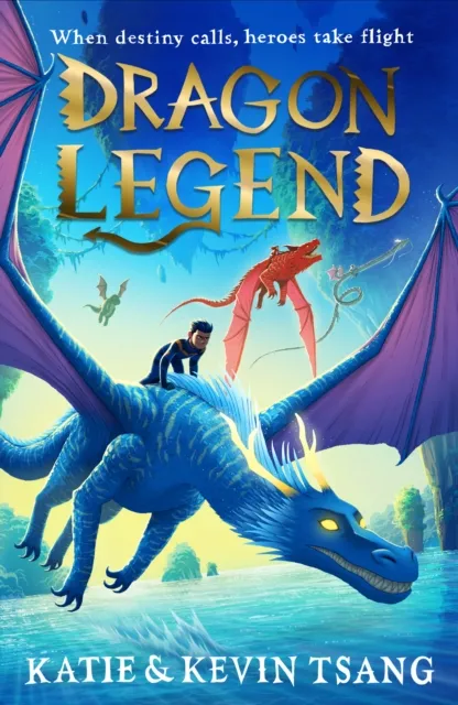 Katie Tsang Dragon Legend Paperback Book Multicolor