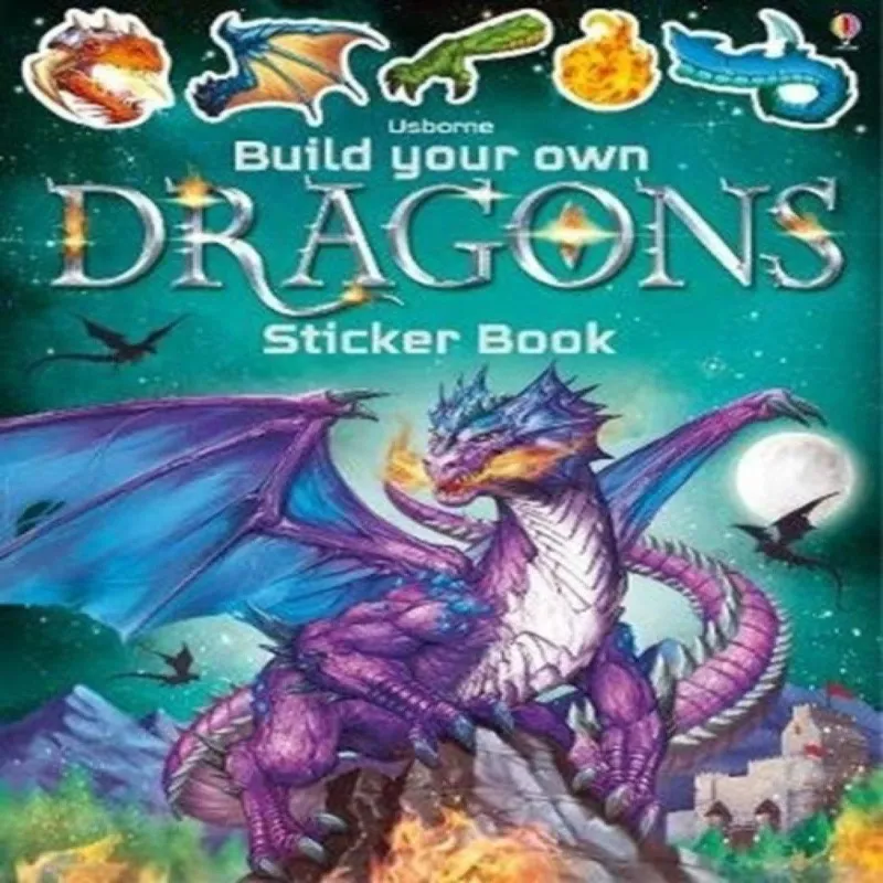 Simon Tudhope Build Your Own Dragons Sticker Book