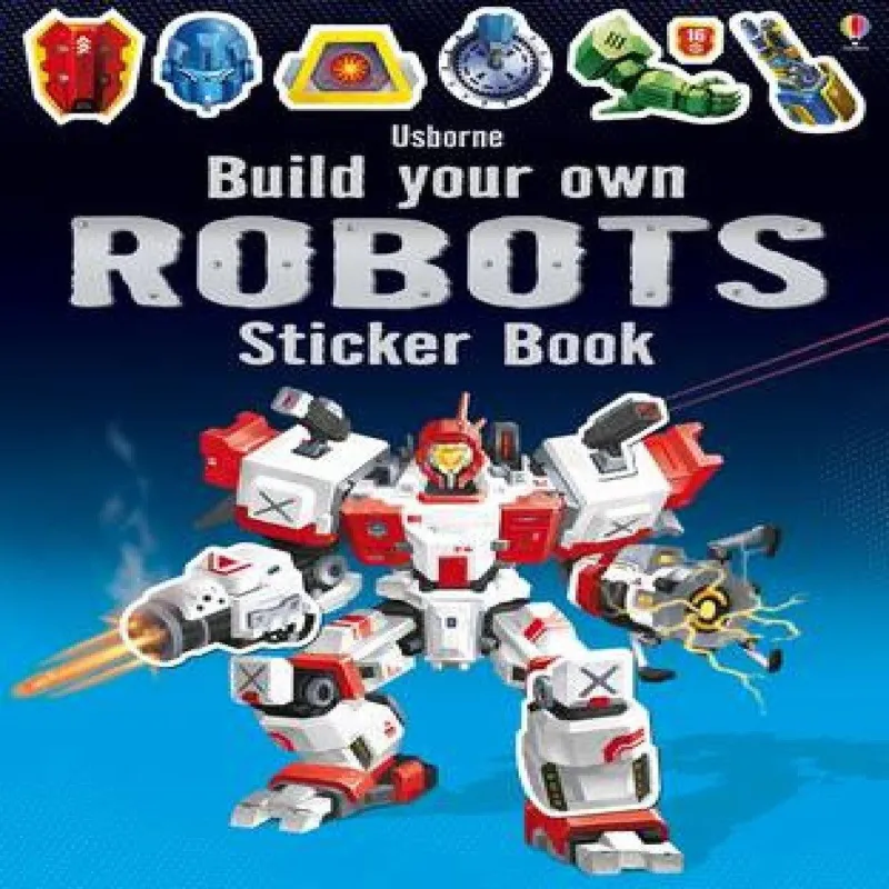 Simon Tudhope Build Your Own Robots Sticker Book