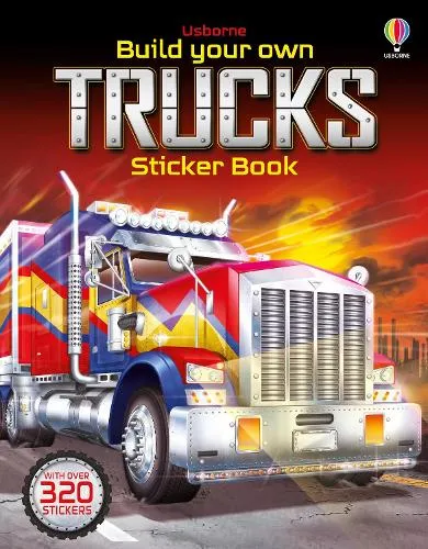 Simon Tudhope Build Your Own Trucks Sticker Book