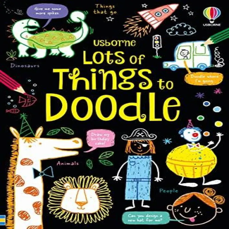 Usborne Publishing Ltd Lots Of Things To Doodle