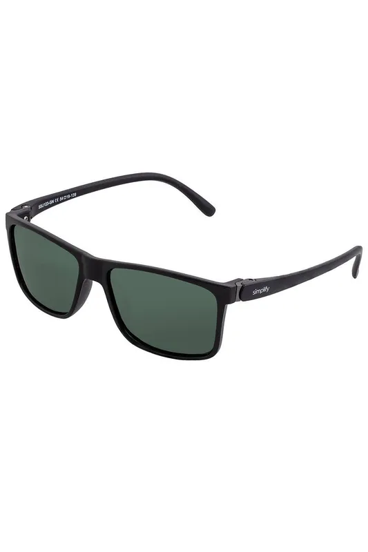 Simplify Ellis Polarized Sunglasses in Jet Black Jet Black One Size