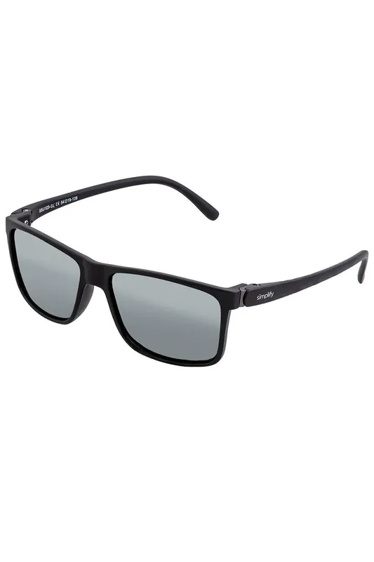 Simplify Ellis Polarized Sunglasses in Silver Silver One Size