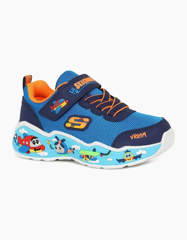 Skechers Baby Shoes - Blue - Size 6 - Blue - Size: 6