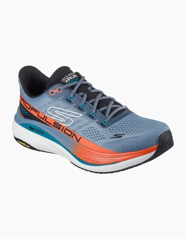 Skechers Men's Max Cushioning Propulsion Mens Trainers - Blue - Size: 6