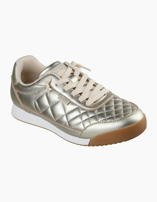Skechers Women's Bobs Billie Wild Comfort - Silver - Size: 5