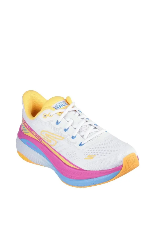 Skechers Women's Max Cushioning Propulsion Womens Trainers - White - Size: 5