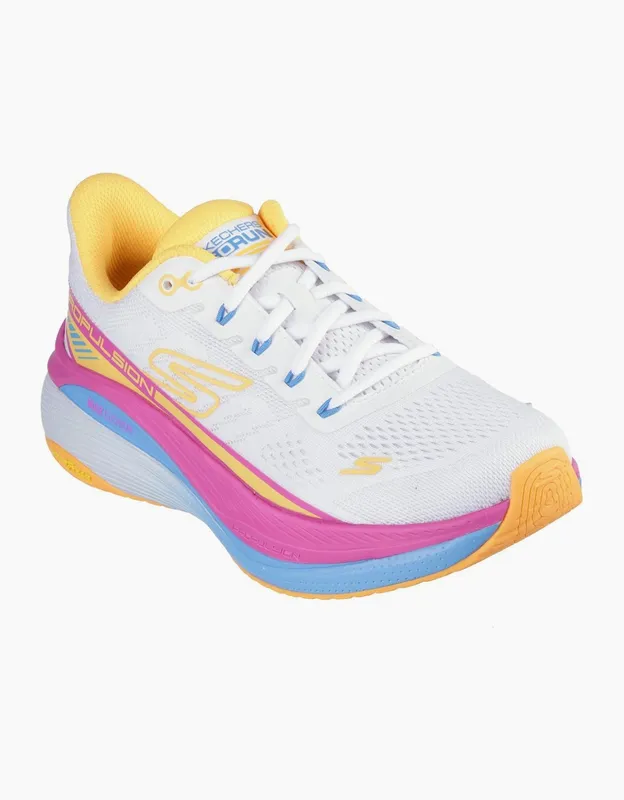 Skechers Women's Max Cushioning Propulsion Womens Trainers - White - Size: 3