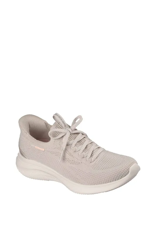 Skechers Women's Ultra Flex 4.0 Womens Trainers - Tan - Size: 4