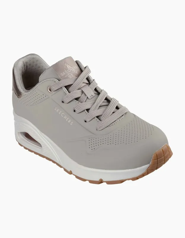 Skechers Women's Uno Golden Air Womens Trainers - Grey - Size: 8