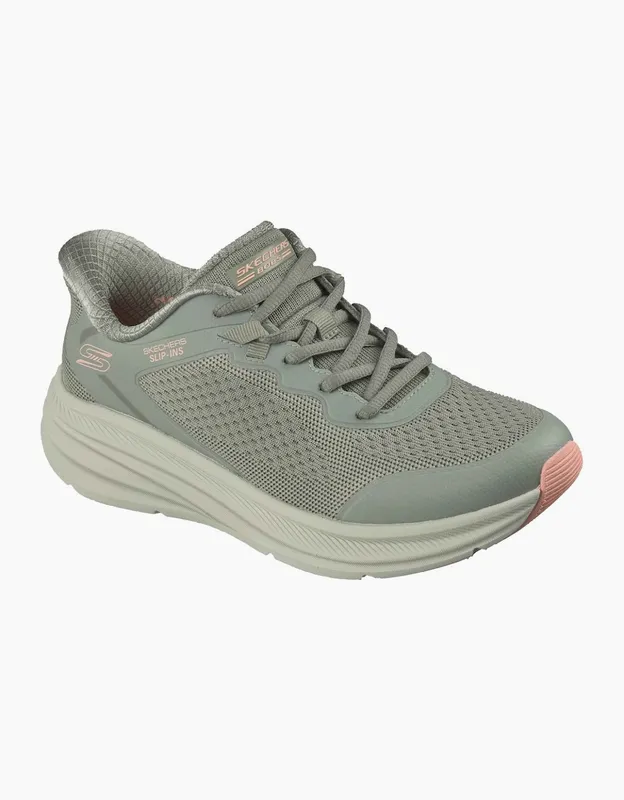 Skechers Women's Bobs Skillz Trainer in Olive Size: 6 - Olive