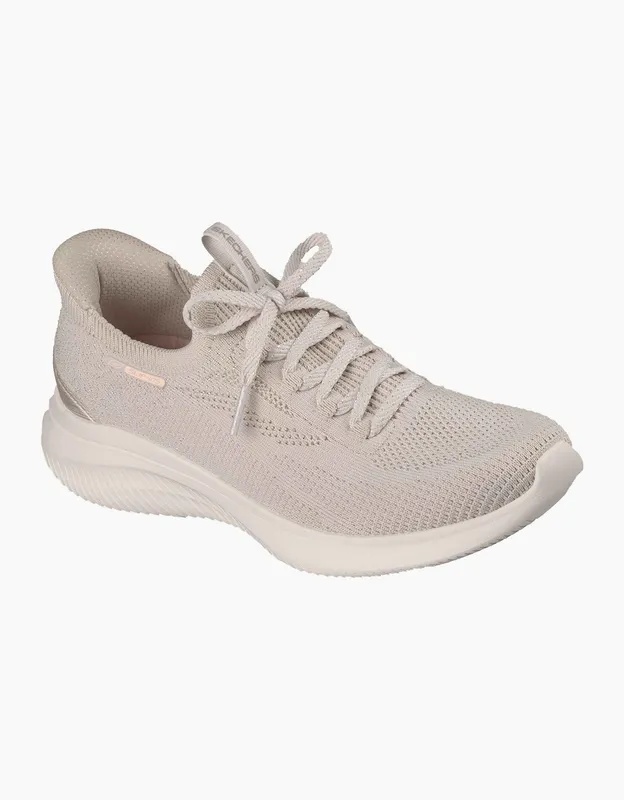 Skechers Women's Ultra Flex 4.0 Womens Trainers - Tan - Size: 5
